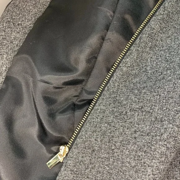 Grey Spring Coat size 10 - Picture 8 of 11